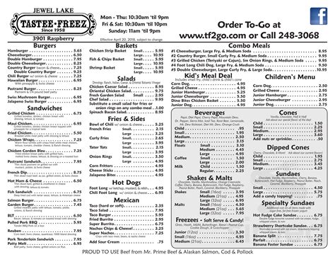 Tastee Freez in Anchorage, Alaska, United States