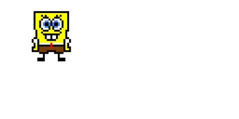 Sponge Pixel Art at Teresa Burks blog