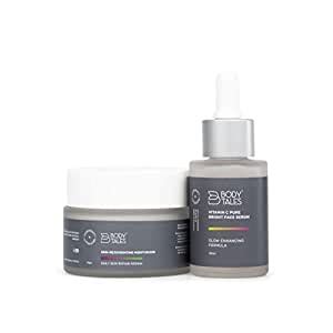 BODYTALES Vitamin C Pure Bright Face Serum 30ml + Skin-Rejuvenating ...