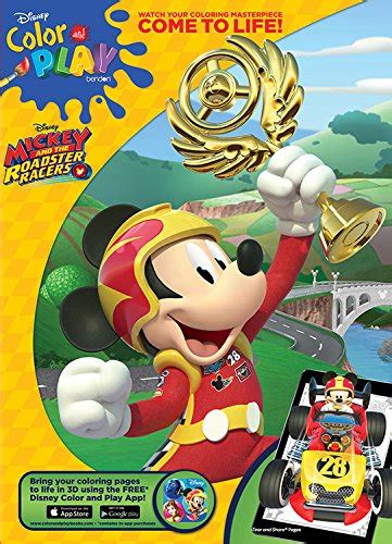 Bendon Mickey and the Roadster Racers Jumbo Coloring Activity Book ...