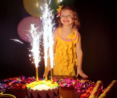 Champagne bottle sparklers, birthday cake candle, sparklers for bottles