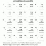 Image result for Common Core Subtraction Examples