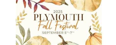 2025 Plymouth Fall Festival , PO Box 6177, Plymouth, MI, United States ...