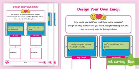 😊 KS1 Safer Internet Day Design Your Own Emoji - Twinkl - KS1