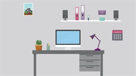 Image result for Computer Desk Animation