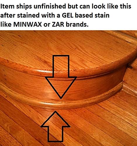 FLEXTRIM #WM126-OAK Grain: 1/2" x 3/4" Flexible Base Shoe molding - 12 ...