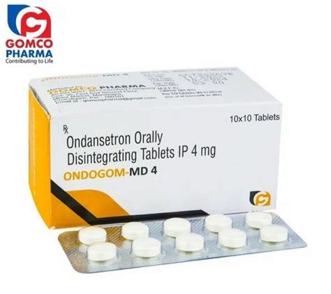 Ondansetron Orally Disintegrating Tablet, 4 mg at ₹ 530/box in Chandigarh