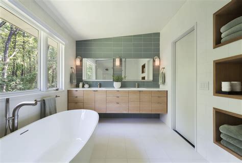 Mid-Century Modern Bathroom Design Ideas - Bark and Chase