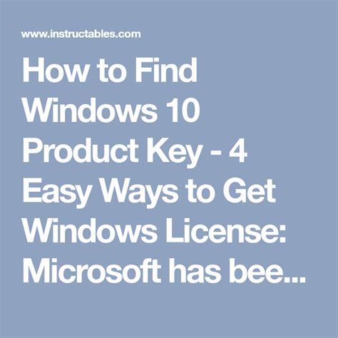 Image result for Display Windows 10 License Key