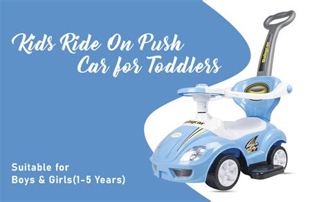 GoodLuck Baybee - Kids Ride On Push Car For Toddlers (1-5 Years)(Pink ...