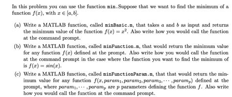 Minimum Function MATLAB 的图像结果