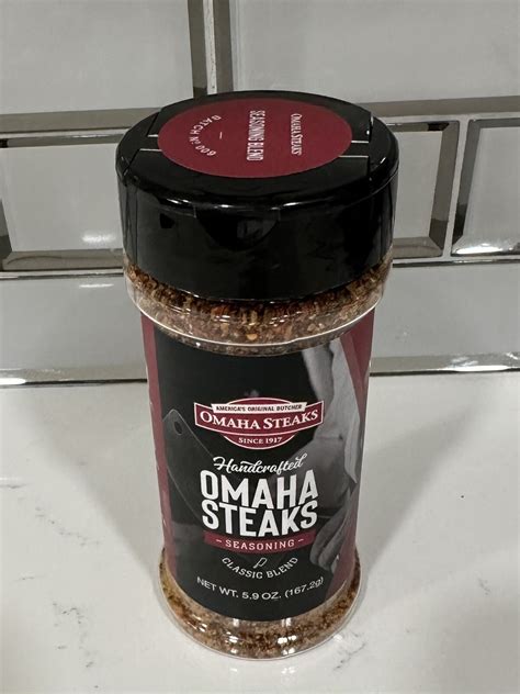 Omaha Steaks Seasoning 5.9 oz Master Butchers' Favorite Blend BRAND NEW ...