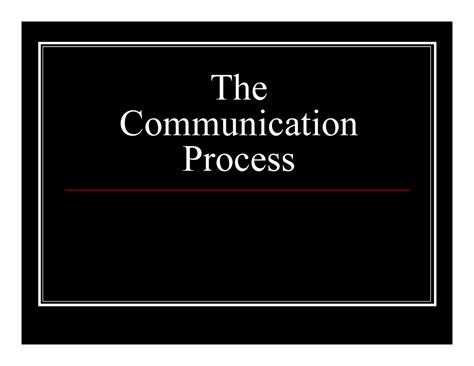 Image result for Definition of Communication Process