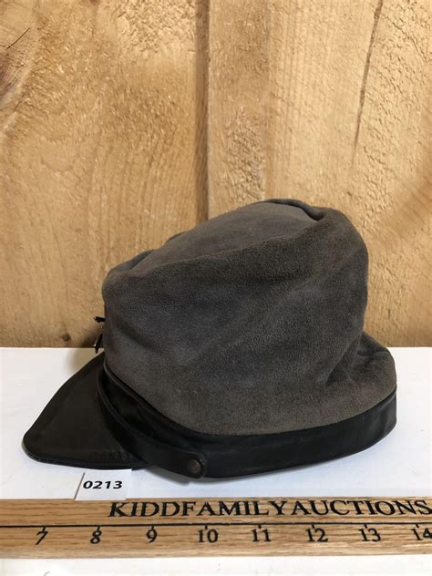 USA CIVIL WAR HAT - CONFEDERATE ARMY - Kidd Family Auctions