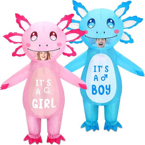 Amazon.com: RoundFunny 2 Pcs Inflatable Baby Costume for Adults Blow up ...