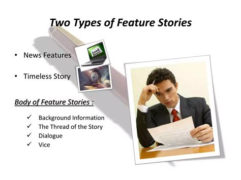 Image result for Feature Writing Lecture