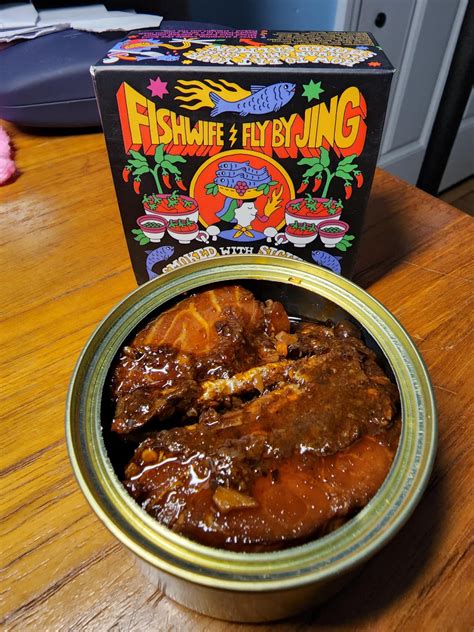 Review #57 Fishwife smoked salmon with Fly by Jing chili crisp : r ...