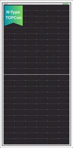WAAREE 700 WATT, N‑Type Framed Dual Glass Bifacial Solar Module – High ...