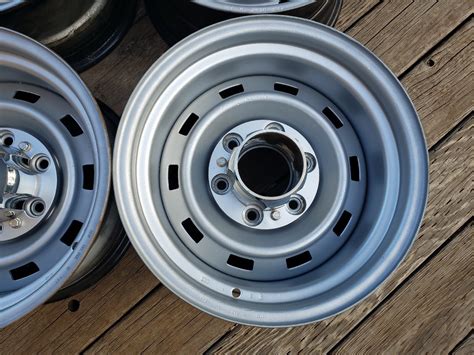 Set of 4 1967-87 CHEVY GMC K5 BLAZER C10 TRUCK 4X4 6 LUG 15 X8 RALLY WHEELS RIMS | eBay