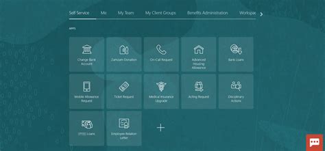 Image result for Oracle Fusion Home Screen