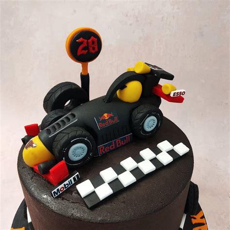 Chocolate F1 Cake | Red Bull F1 Cake | Formula 1 Cake – Liliyum ...