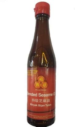 FU LU SHOU BLENDED SESAME OIL (IMPORTED) MADE IN SINGAPORE Sesame Oil ...