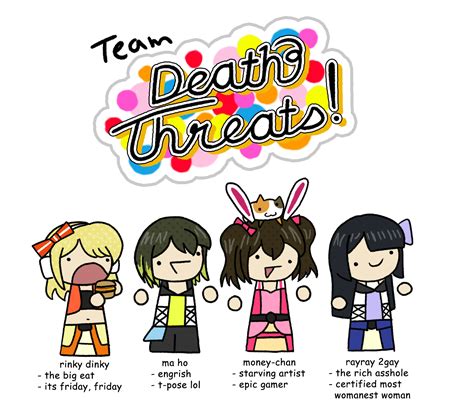 [OC] Derpy D4DJ: Team Death Threats! : r/D4DJ