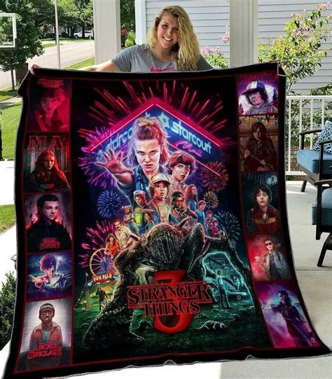 Stranger Things Blanket Th1507 Quilt - Dreamrooma