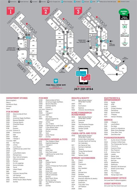 Willow Grove Park Shopping Plan