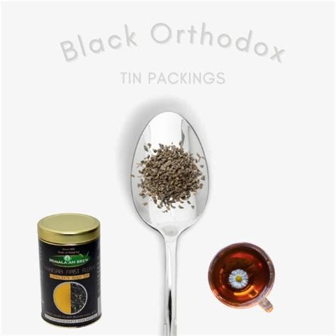 Black Tea Tin Packs | Tea Tour Palampur Dharamshala