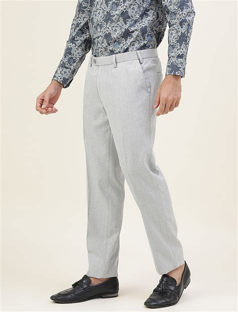 Buy Premium Texture Slim Fit Trouser at Marks & Spencer