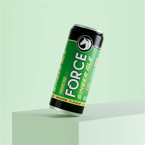 Newtreo Force Ginger Ale | Natural Ginger & Lemon | Premium Ginger Ale ...