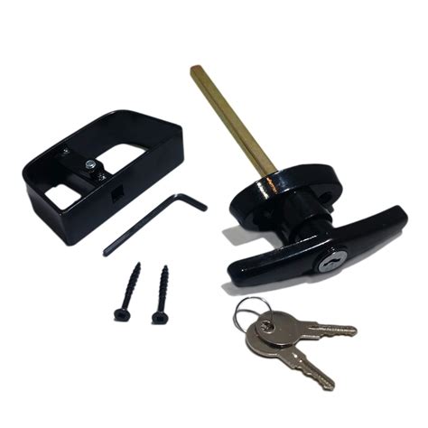 Shed Door T Handle Lock Kit Includes 2 Keys 2 | Desertcart INDIA
