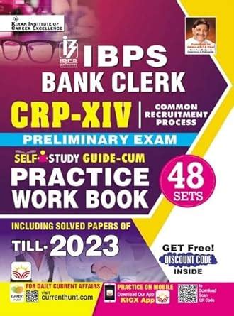 Buy IBPS Bank Clerk Preliminary Exam Practice Work Book Including 2023 ...
