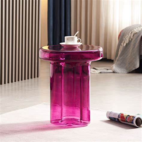 Side Tables | Round glass coffee table, Apartment decor inspiration ...