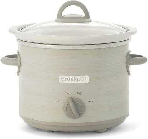 Amazon.com: Crock-Pot Manual Design Series 3 Quart Slow Cooker with 3 ...