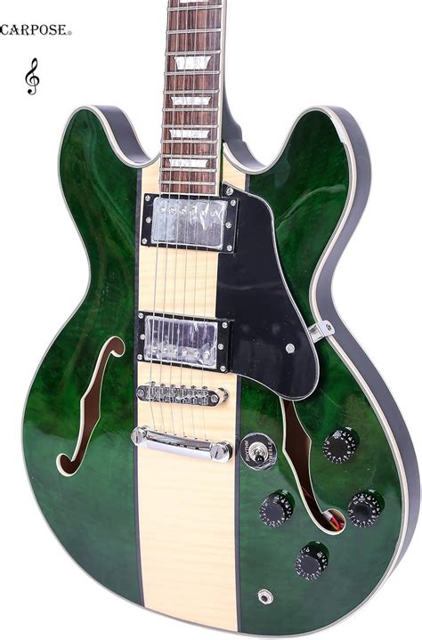 CARPOSE HL Semi-Hollow Electric Guitar,6 Strings 22 Frets, India | Ubuy