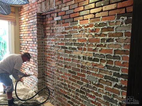 Interior Thin Brick Veneer Walls The brick veneer wall is an incredible ...