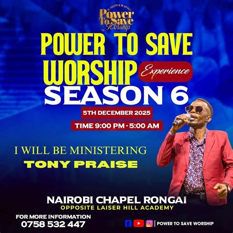 POWER TO SAVE SEASON FINALE 2025, Nairobi Chapel Ongata Rongai Laiser ...