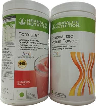 HERBALIFE Strawberry Shake or Protein Powder 400g Price in India - Buy ...