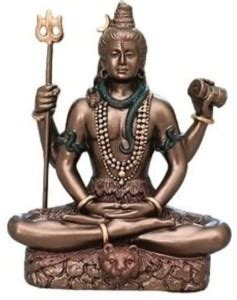 Riddhi Craft esin Idol Shiva Mahadev With Trishool: Collectible Statue ...