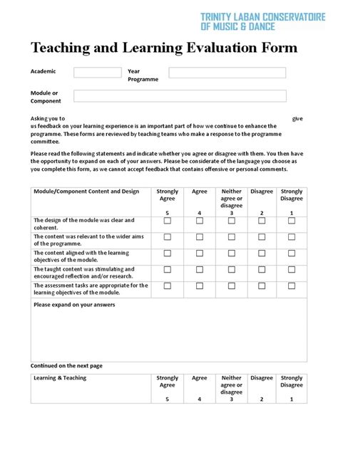 Image result for Asynchronous Learning Evaluation Form