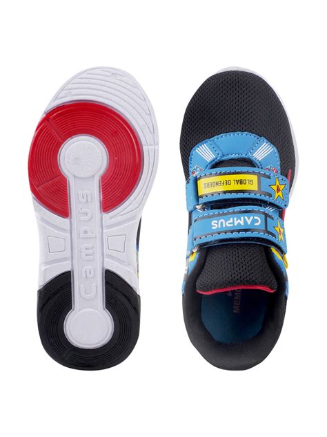 Buy Running Shoes For Kids: Srm-02V-Blk-Sky | Campus Shoes
