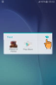 How to create Folder on the apps screen in Samsung Galaxy J5(SM-J500F ...