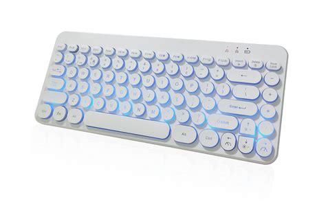 Wireless Computer Keyboard with Lighted Keys 的图像结果