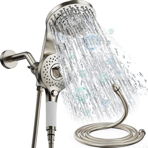 Amazon.com: 2 IN 1 Anti Clogging High Pressure Magnetic Shower Heads ...