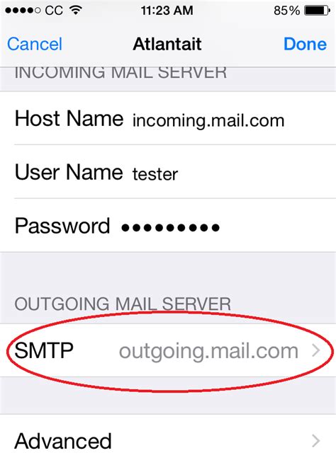 Image result for Outgoing Email Server Settings