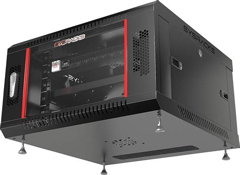 Buy Server Rack - 6U - Wall Mount Server Rack - Locking Wall Cabinet ...