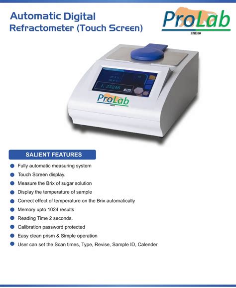 REFRACTOMETERS - Digital Automatic Refractometer Trader - Wholesaler ...