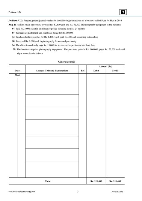 Journal Entry Practice Problems 的图像结果
